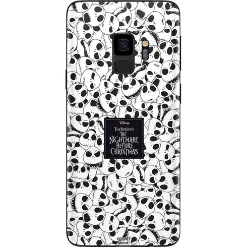 Disney The Nightmare Before Christmas Jack Skellington Pattern Galaxy S9 Skin